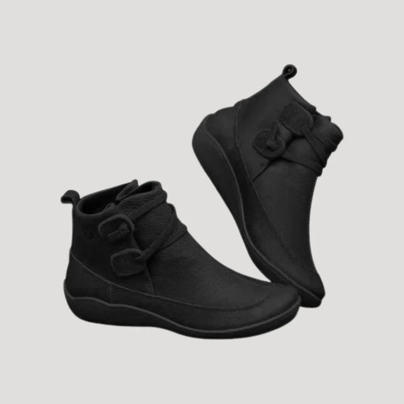 Jasmin | Damen Frühjahrs Lässige Knöchelriemen Stiefel