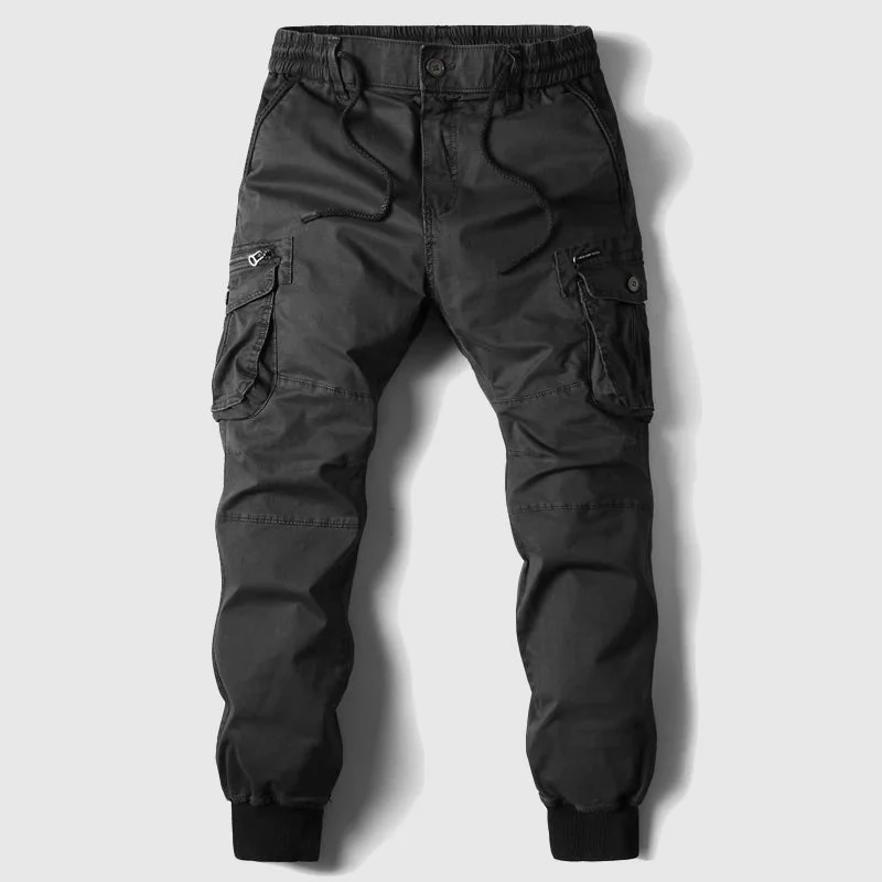 Martin | Herren Frühlings Cargo Joggerhose Mit Taschen